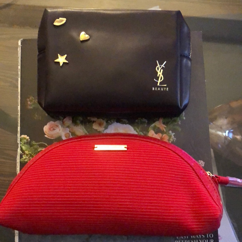Bundle of 2 Designer Cosmetic cases